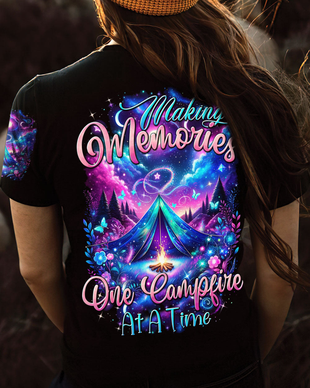 MAKING MEMORIES ONE CAMPFIRE AT A TIME ALL OVER PRINT - TYTD0602241