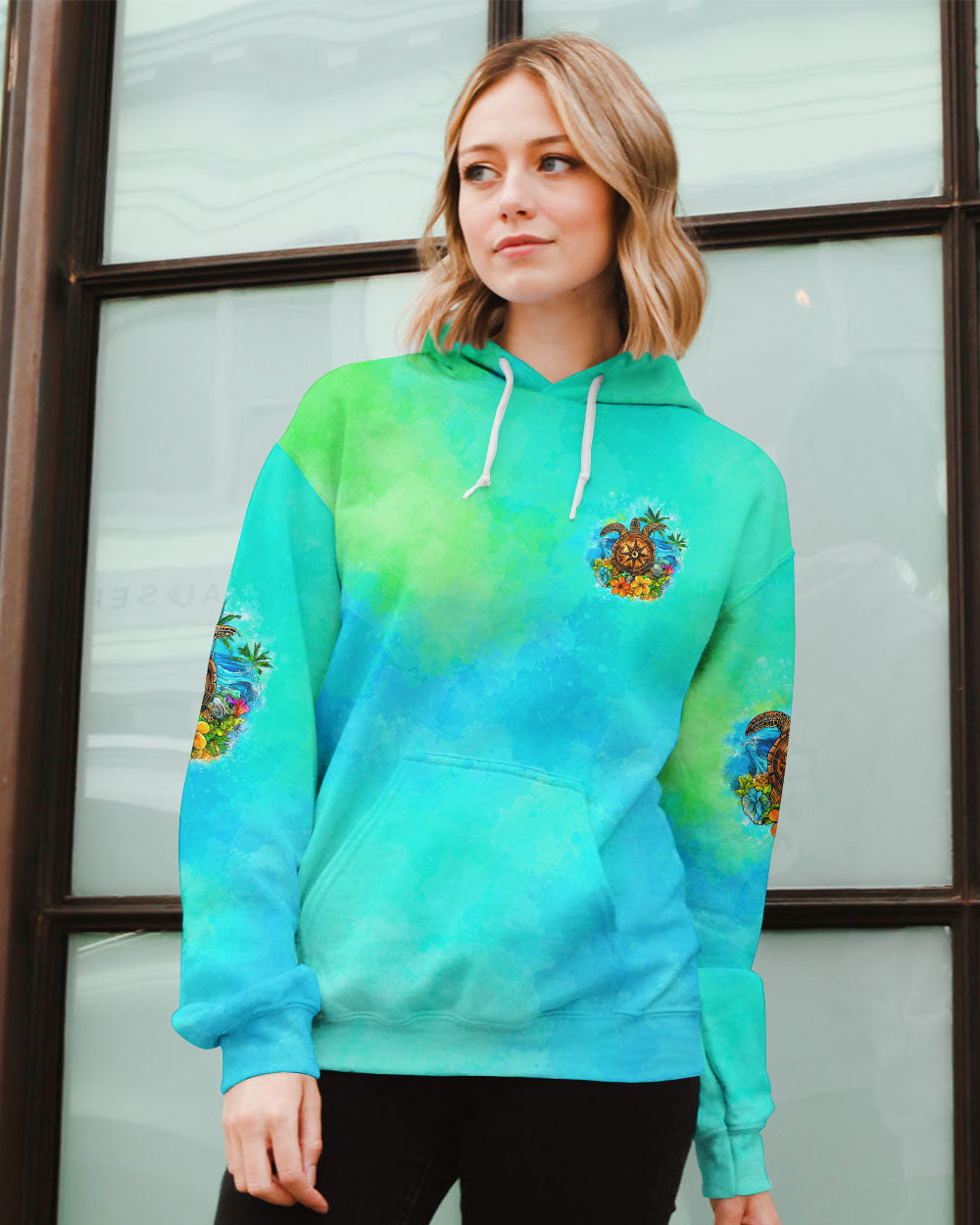 NOT ALL WHO WANDER ARE LOST TURTLE ALL OVER PRINT - TYTD1208241