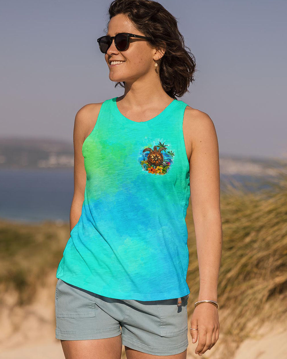 NOT ALL WHO WANDER ARE LOST TURTLE ALL OVER PRINT - TYTD1208241