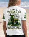 AND INTO THE FOREST I GO ALL OVER PRINT