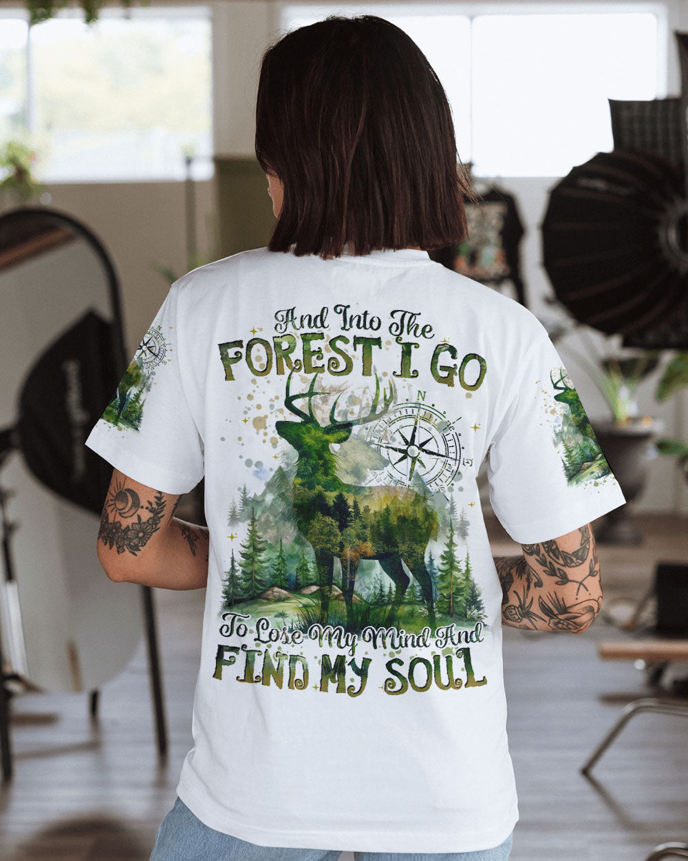 AND INTO THE FOREST I GO ALL OVER PRINT - TYTD1301251