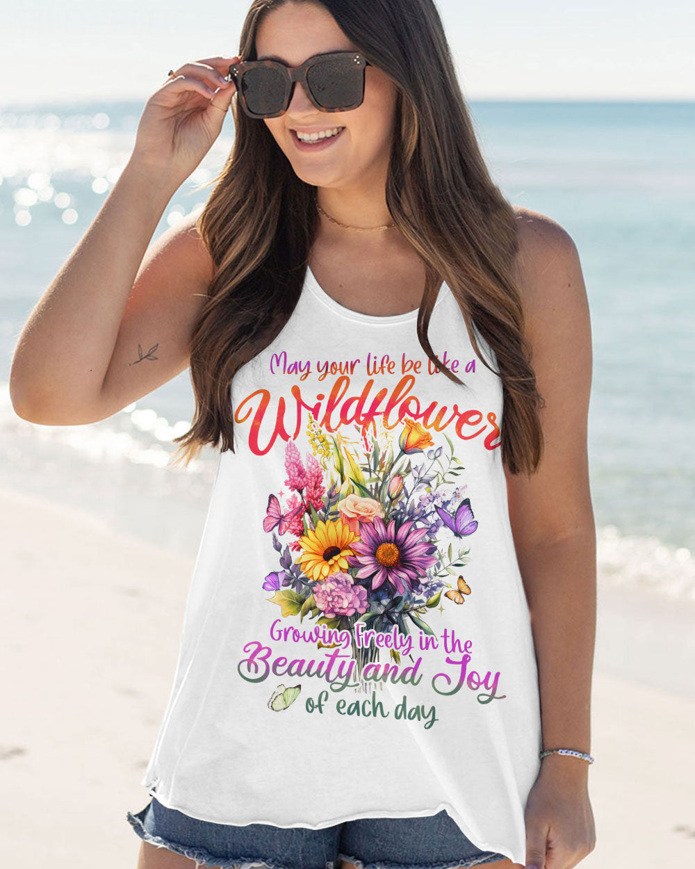 MAY YOUR LIFE BE LIKE A WILDFLOWER ALL OVER PRINT - TYTD2006232