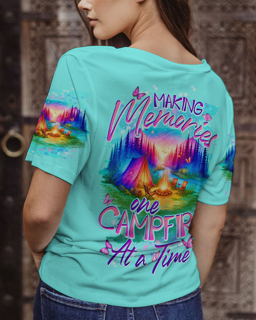 MAKING MEMORIES ONE CAMPFIRE AT A TIME ALL OVER PRINT - TYTD2704241