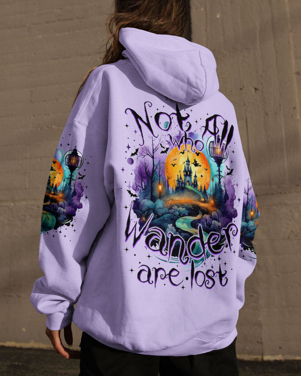 NOT ALL WHO WANDER ARE LOST HALLOWEEN ALL OVER PRINT - TYTM0708232