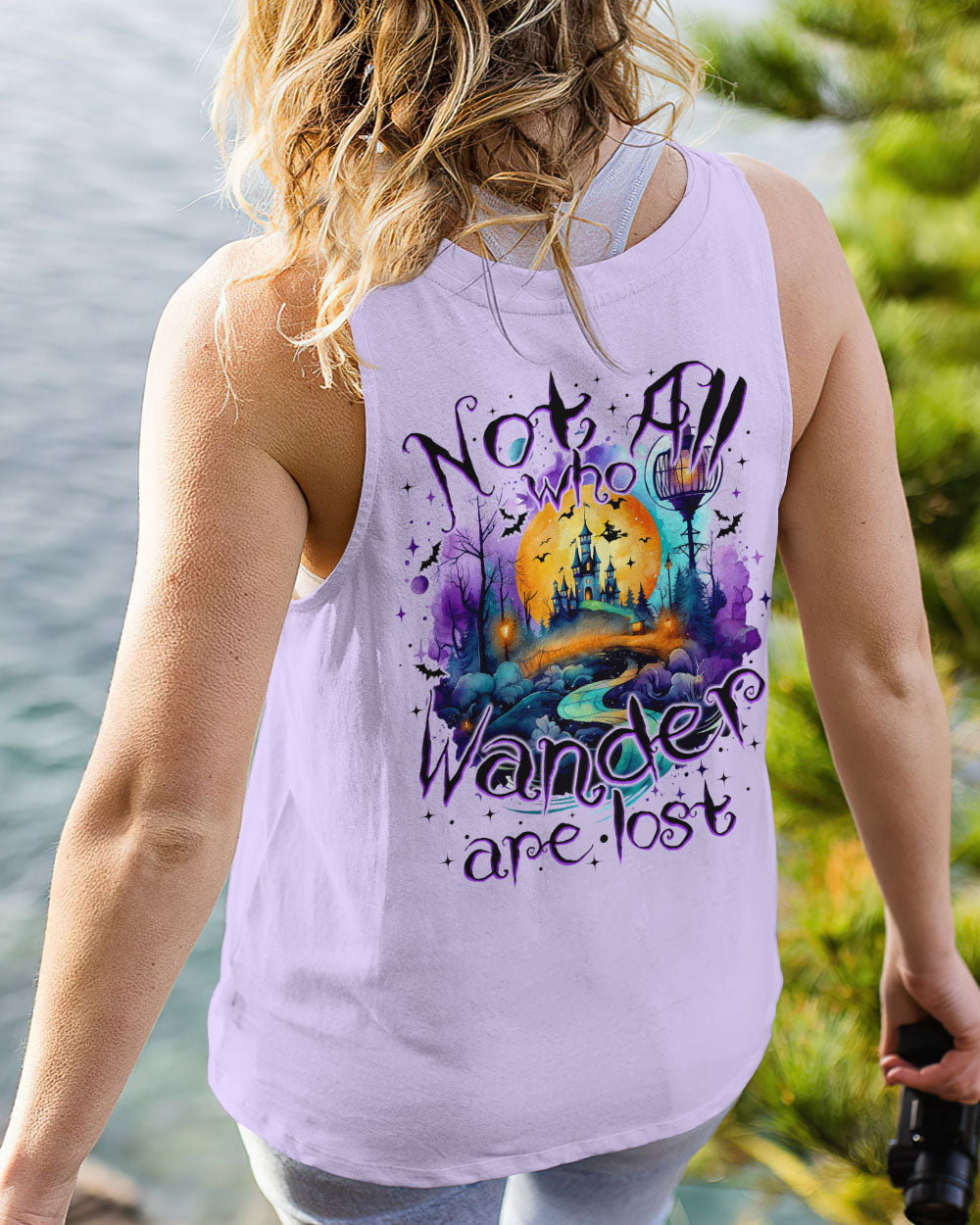 NOT ALL WHO WANDER ARE LOST HALLOWEEN ALL OVER PRINT - TYTM0708232