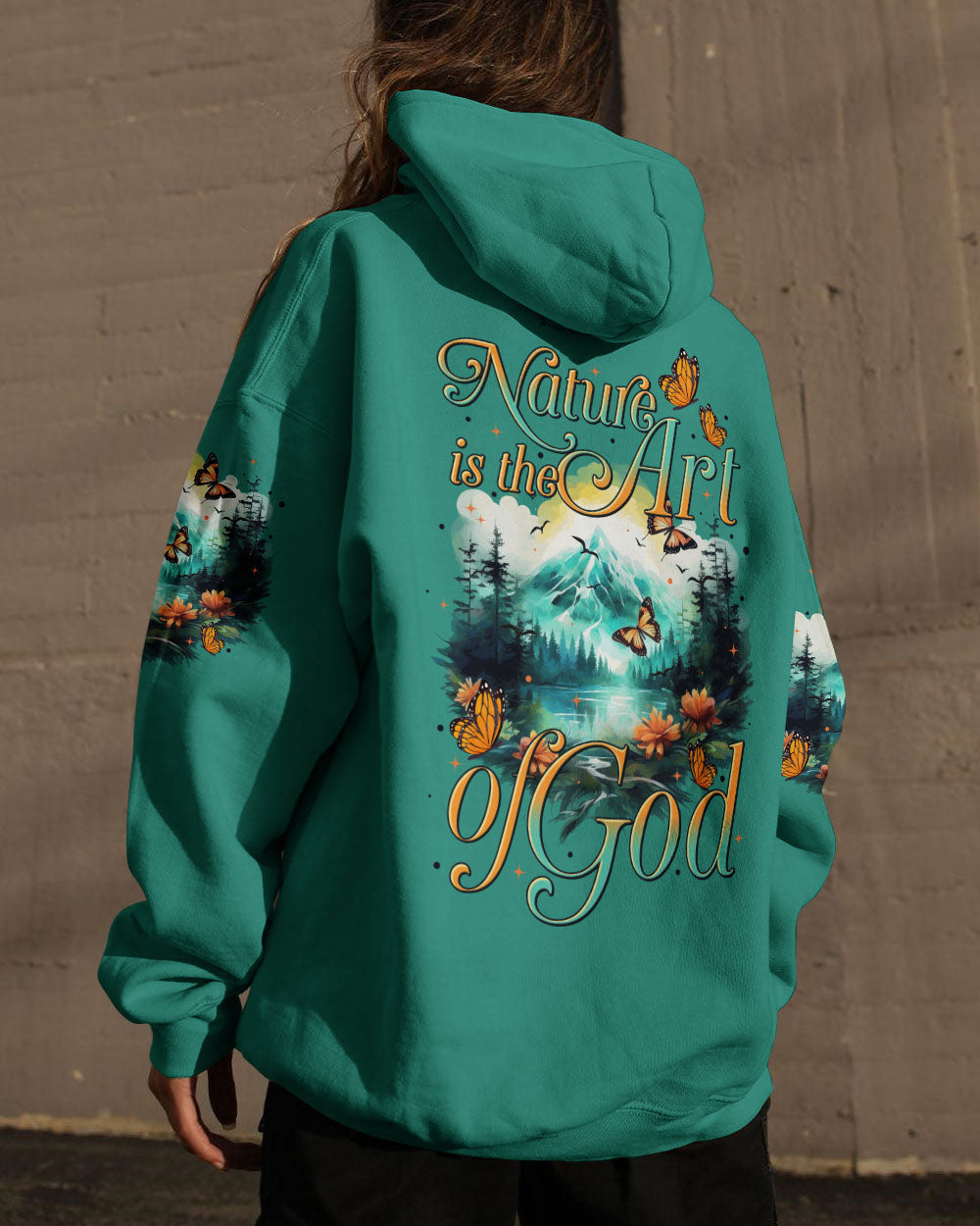 NATURE IS THE ART OF GOD ALL OVER PRINT - TYTM1410231