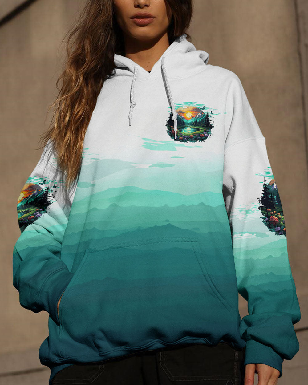 NATURE IS PAINTING FOR US ALL OVER PRINT - TYTM1910234