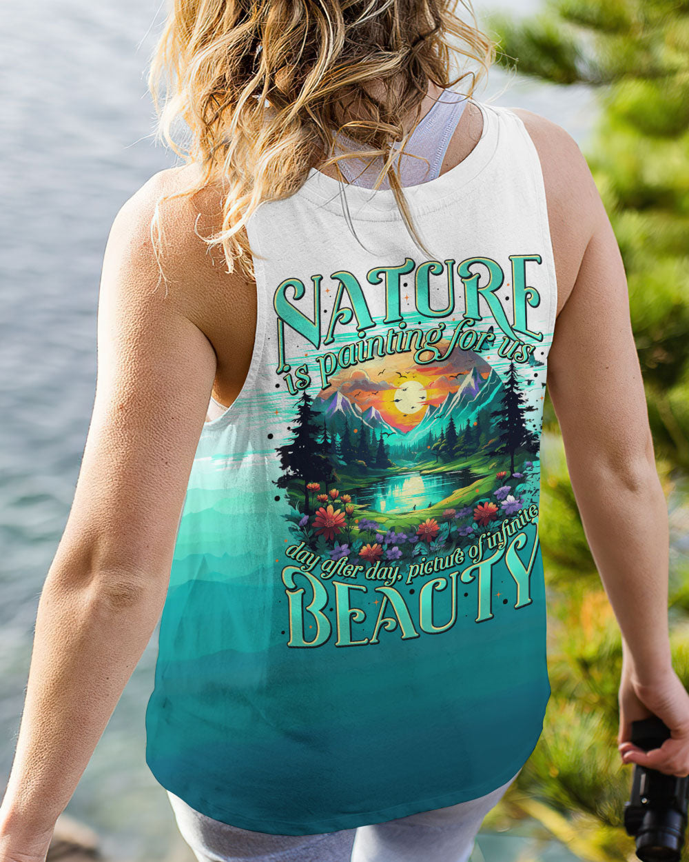 NATURE IS PAINTING FOR US ALL OVER PRINT - TYTM1910234