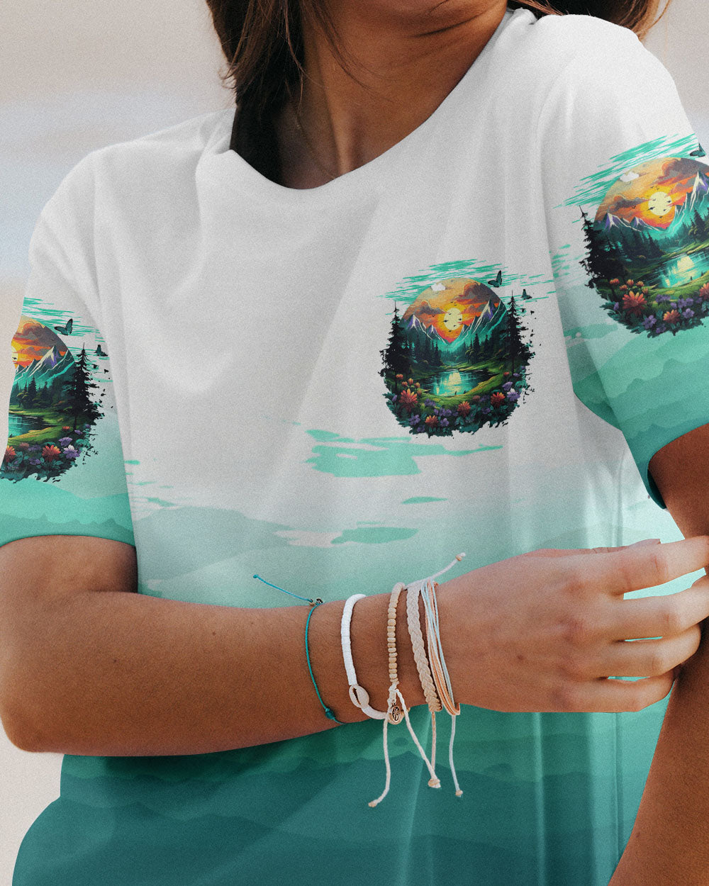 NATURE IS PAINTING FOR US ALL OVER PRINT - TYTM1910234