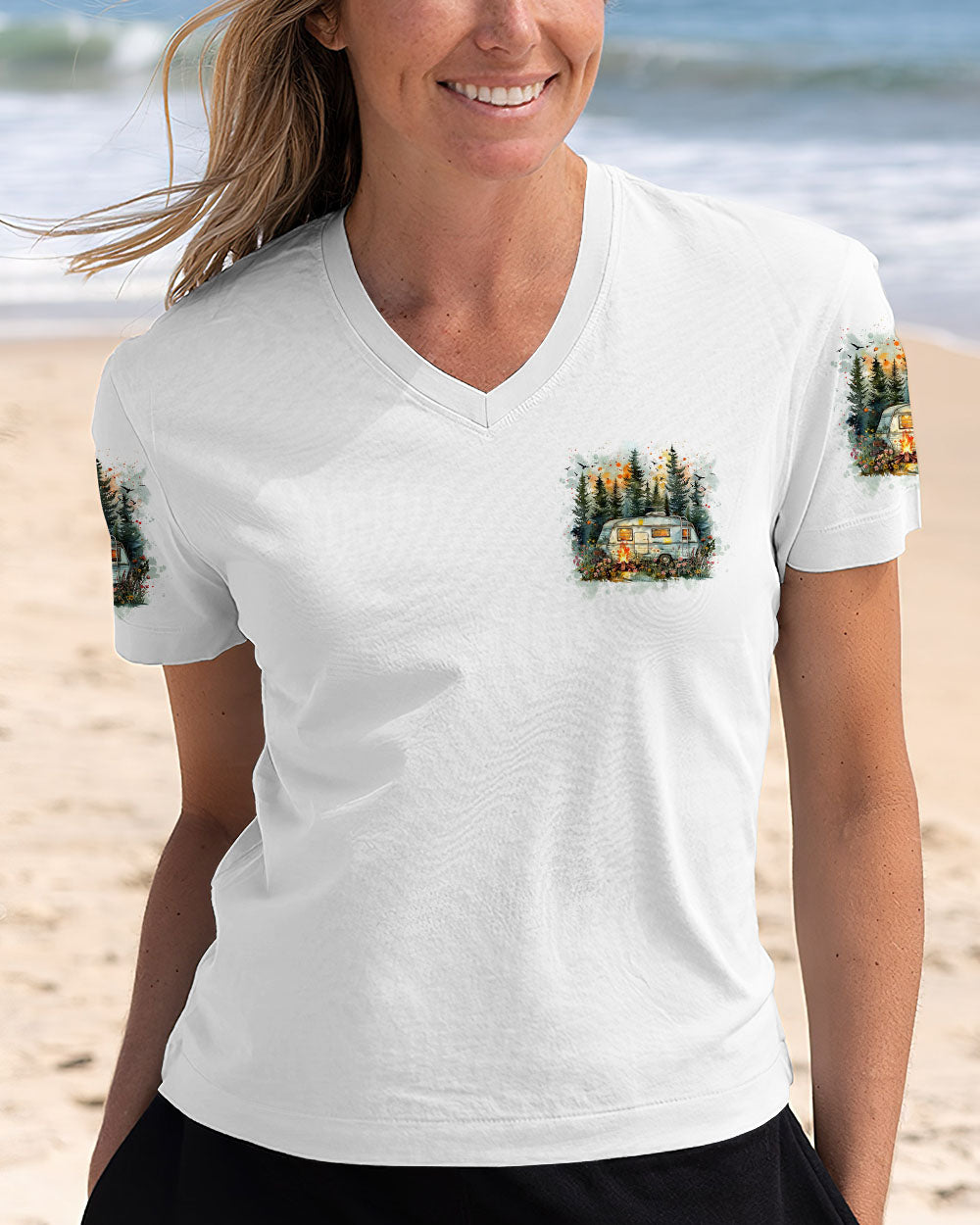 LET'S JUST GO CAMPING ALL OVER PRINT - TYTM2708244
