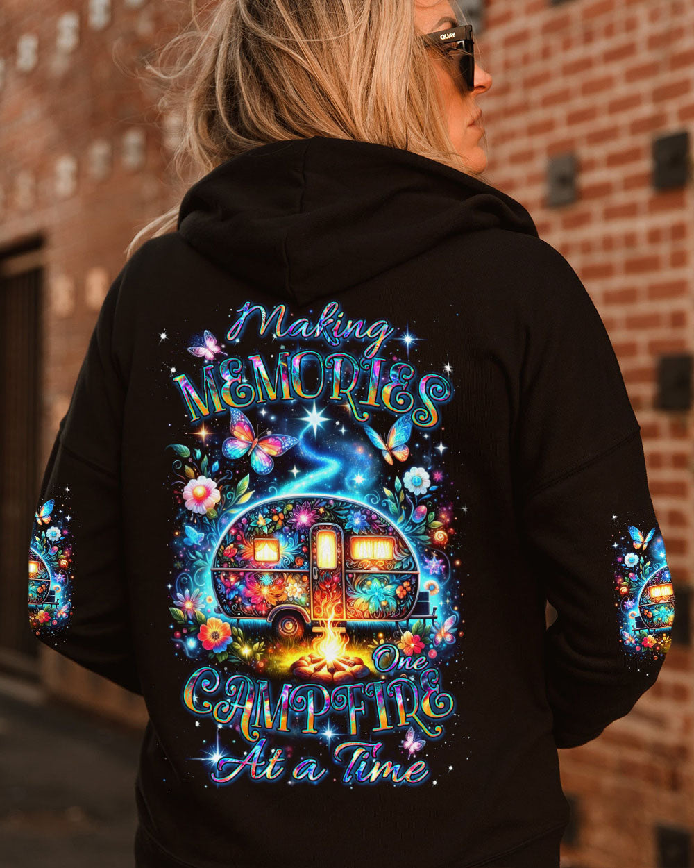 MAKING MEMORIES ONE CAMPFIRE AT A TIME ALL OVER PRINT - YHDU0104245