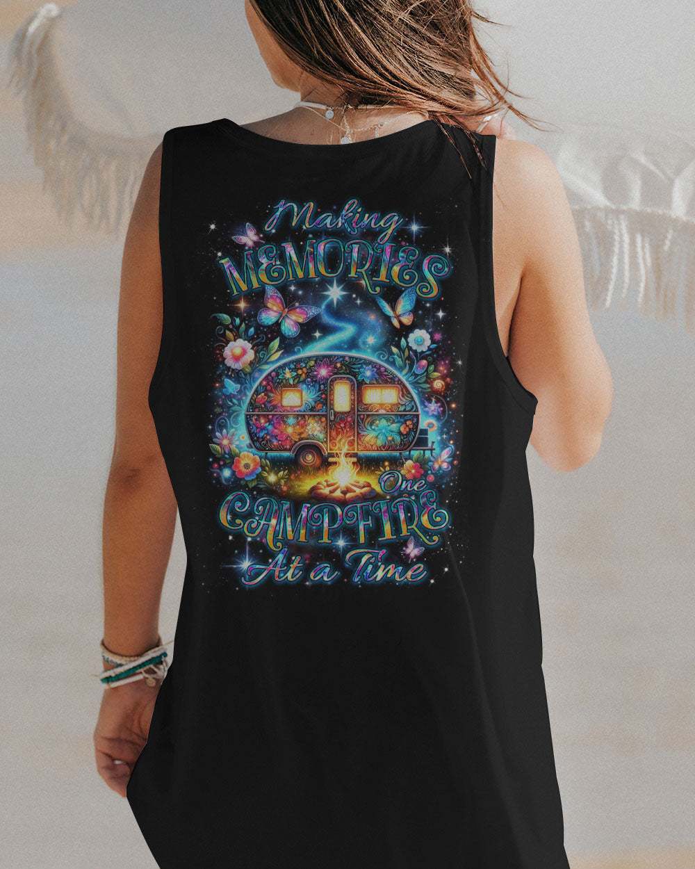 MAKING MEMORIES ONE CAMPFIRE AT A TIME ALL OVER PRINT - YHDU0104245