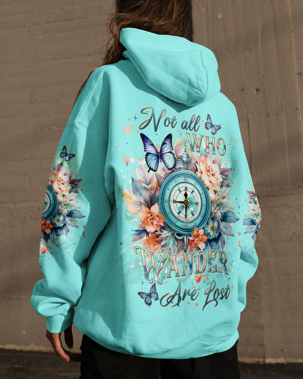 NOT ALL WHO WANDER ARE LOST ALL OVER PRINT - YHDU0301244
