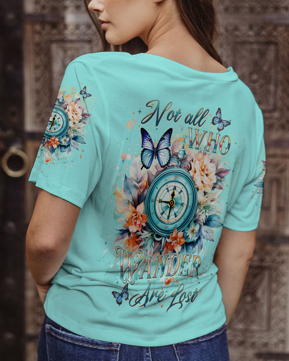 NOT ALL WHO WANDER ARE LOST ALL OVER PRINT - YHDU0301244