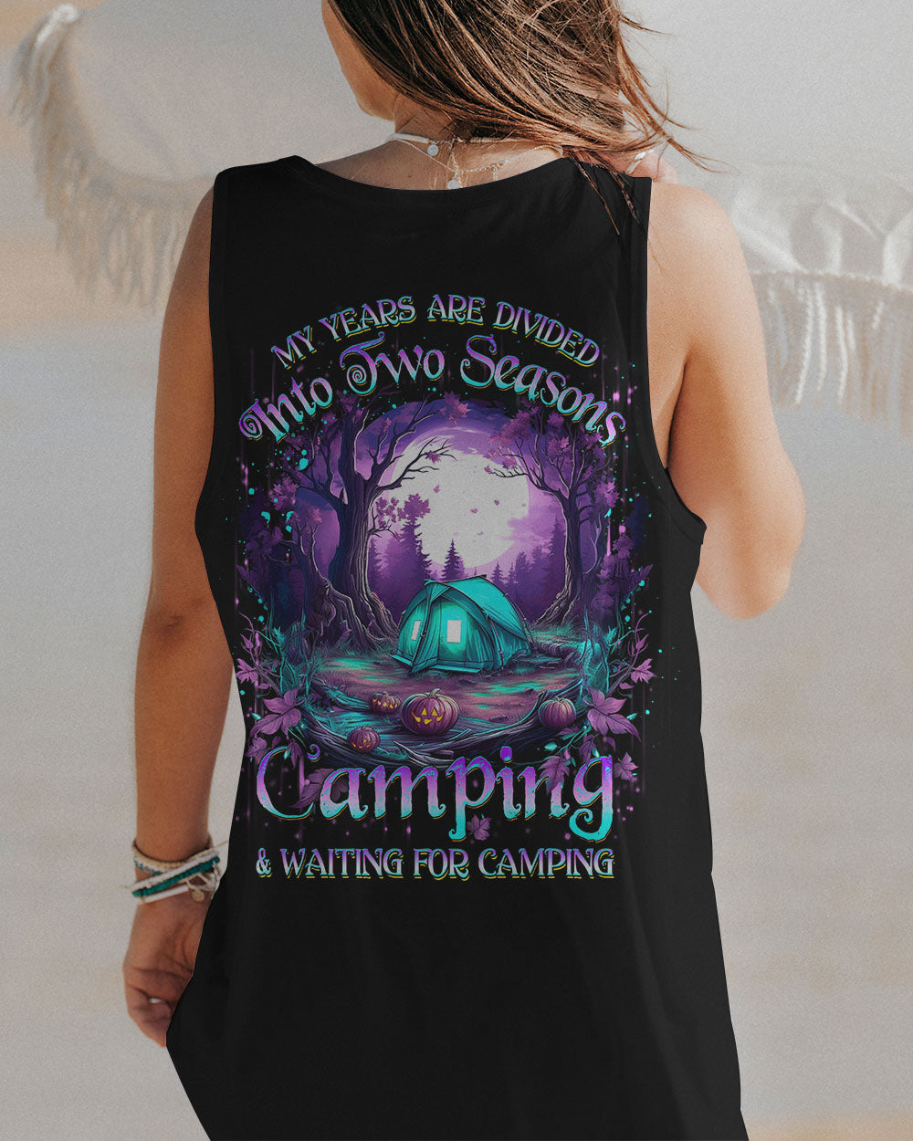 MY YEARS ARE DIVIDED INTO TWO SEASONS CAMPING ALL OVER PRINT - YHDU0408234