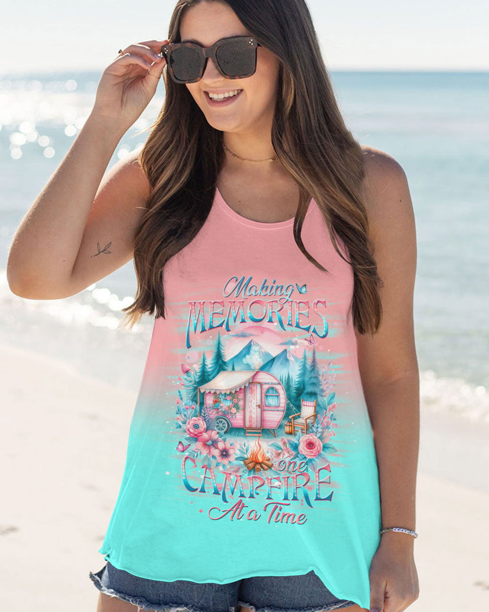 MAKING MEMORIES ONE CAMPFIRE AT A TIME ALL OVER PRINT - YHDU0612234