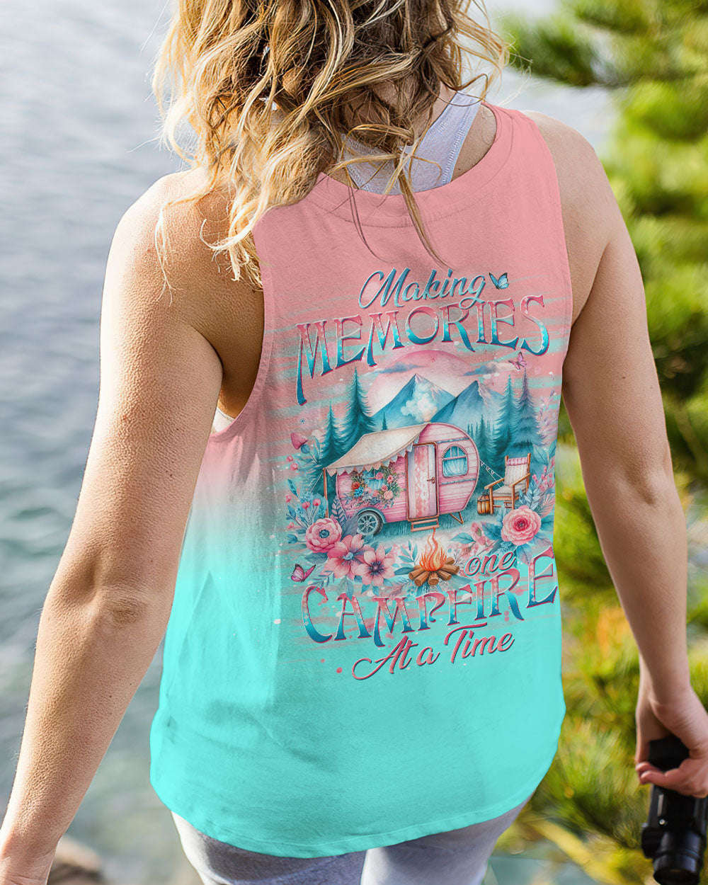MAKING MEMORIES ONE CAMPFIRE AT A TIME ALL OVER PRINT - YHDU0612234