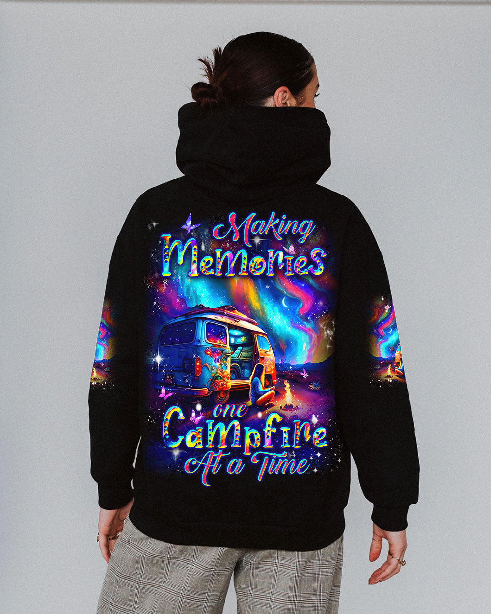 MAKING MEMORIES ONE CAMPFIRE AT A TIME ALL OVER PRINT - YHDU0912242