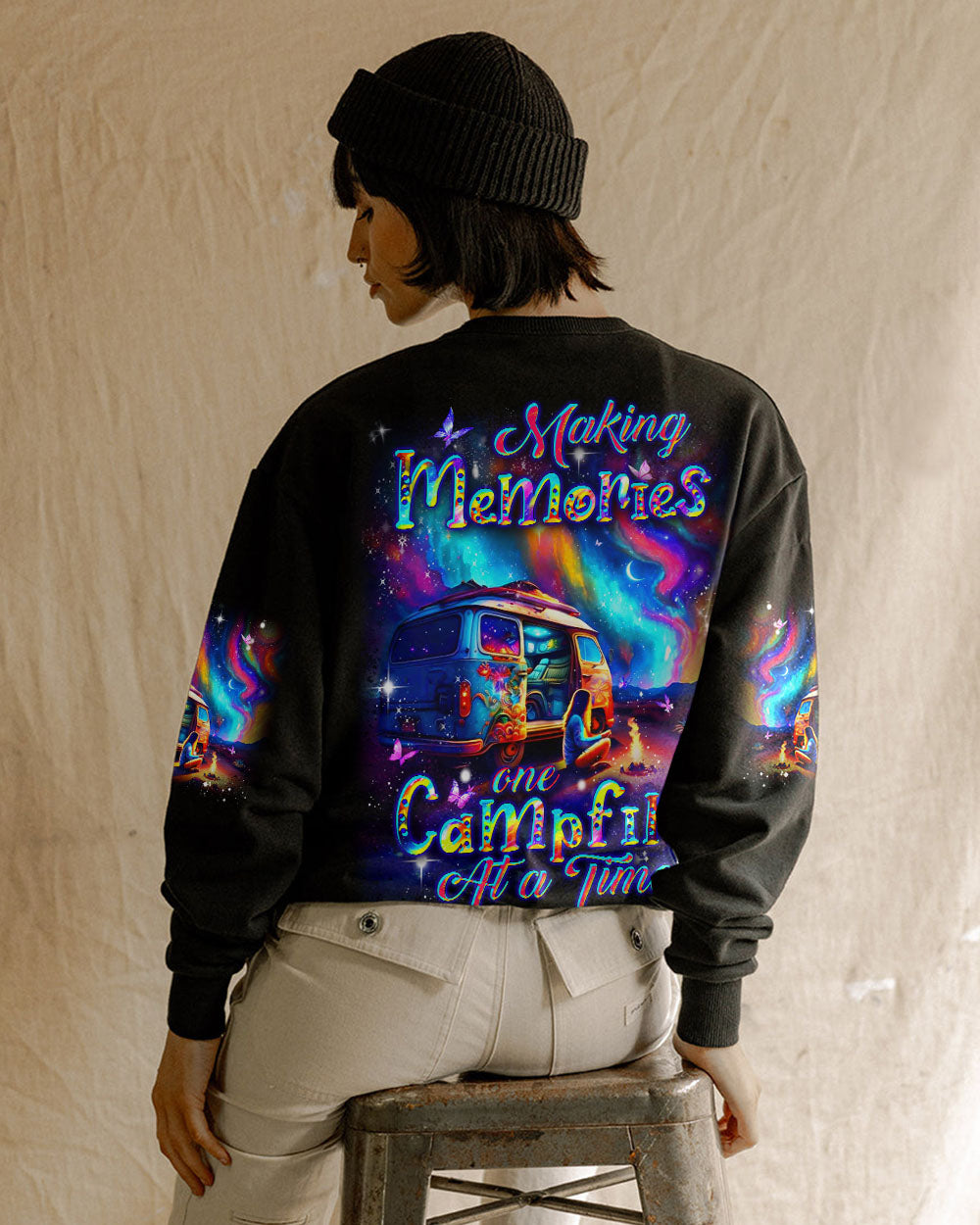 MAKING MEMORIES ONE CAMPFIRE AT A TIME ALL OVER PRINT - YHDU0912242