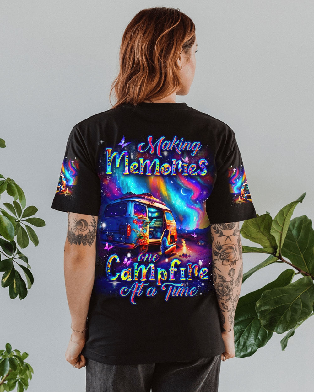 MAKING MEMORIES ONE CAMPFIRE AT A TIME ALL OVER PRINT - YHDU0912242