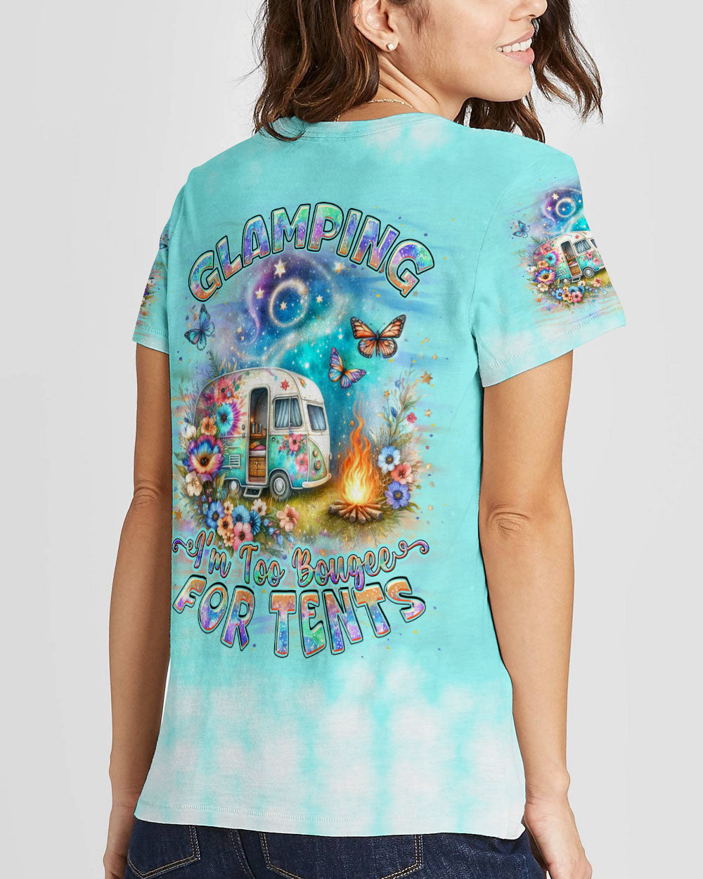 GLAMPING I'M TO BOUGEE ALL OVER PRINT - YHDU1004244
