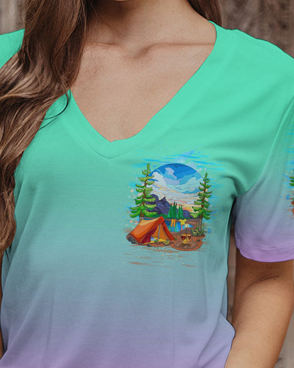 MAKING MEMORIES ONE CAMPFIRE AT A TIME ALL OVER PRINT - YHDU1010234