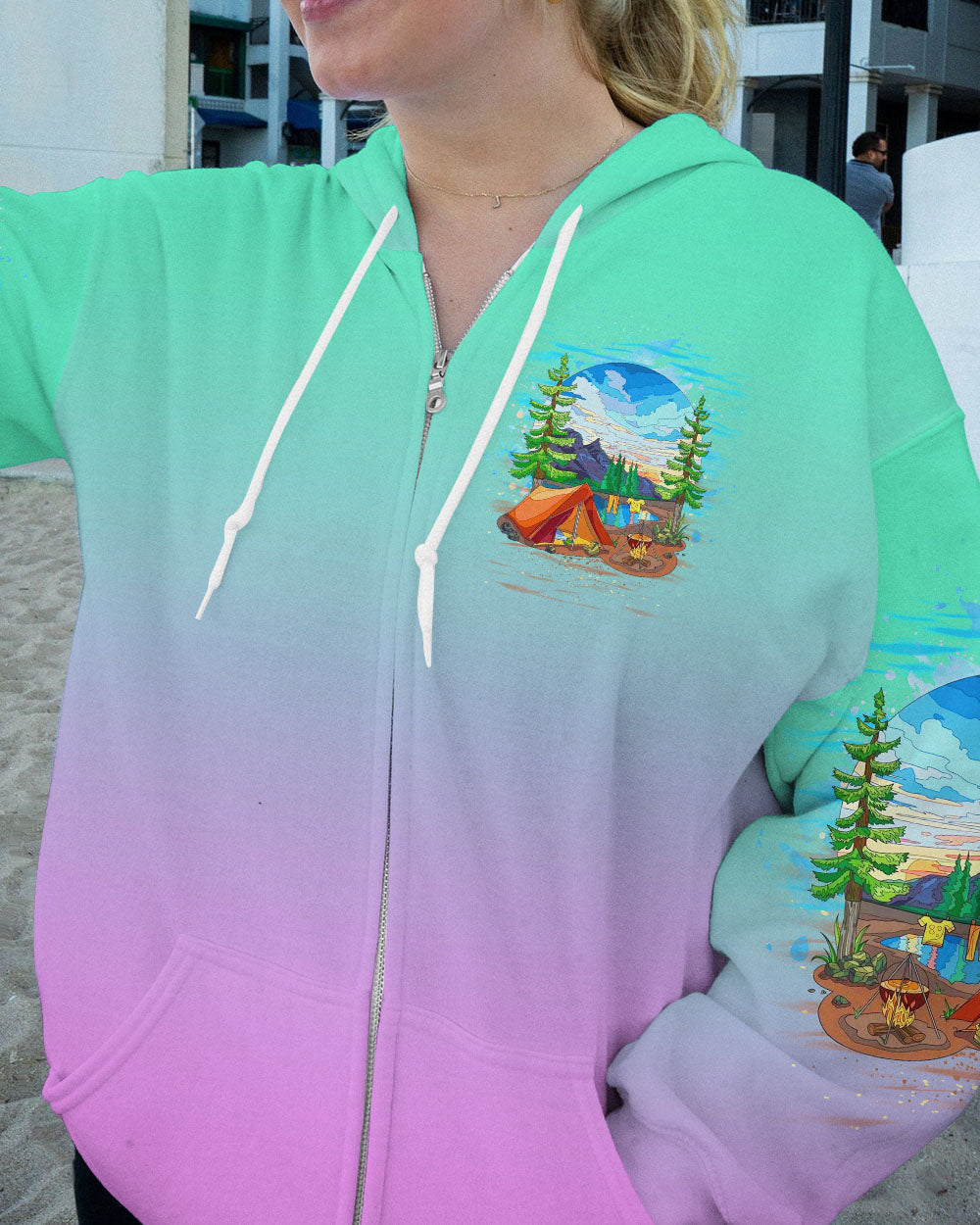 MAKING MEMORIES ONE CAMPFIRE AT A TIME ALL OVER PRINT - YHDU1010234
