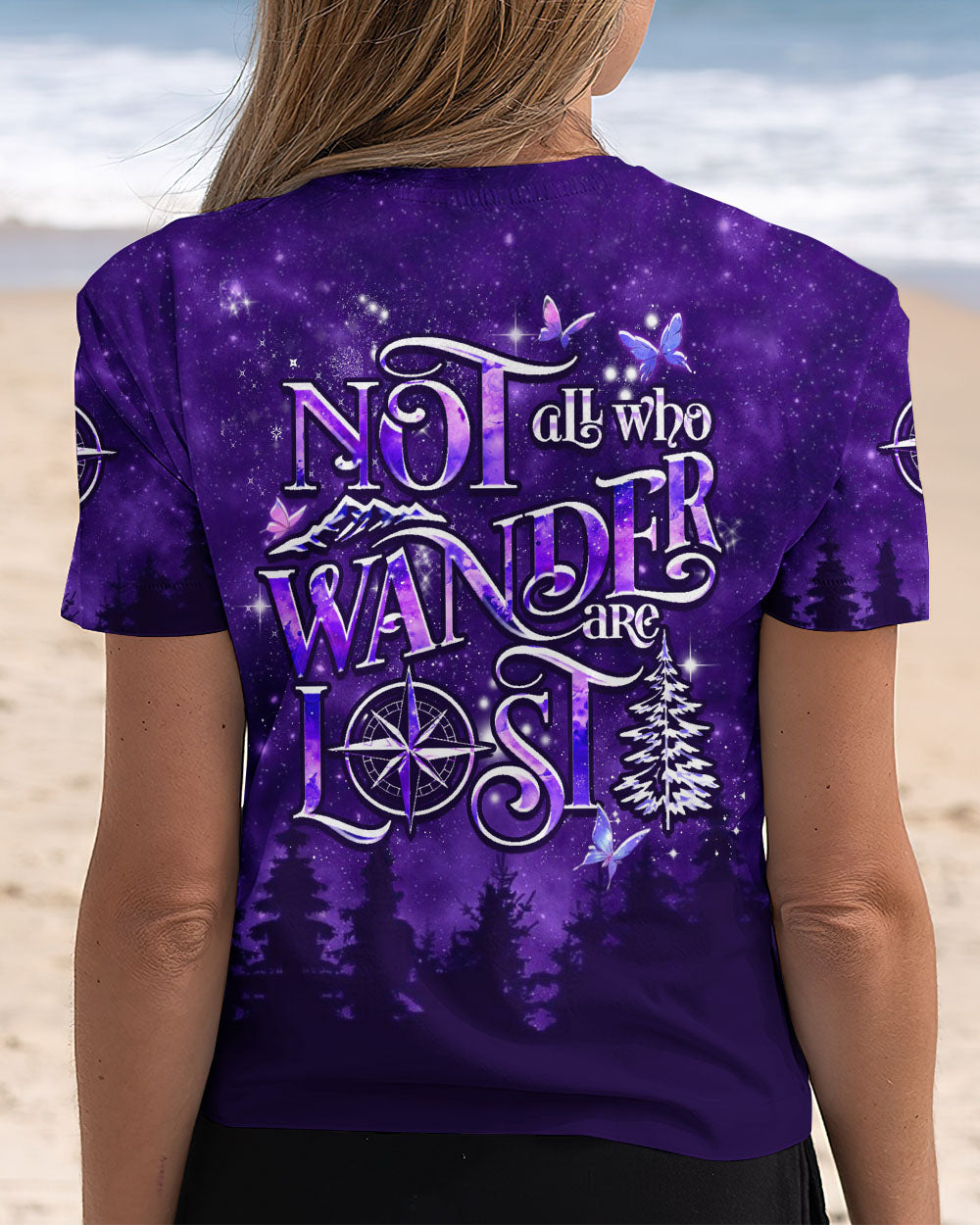 NOT ALL WHO WANDER ARE LOST ALL OVER PRINT - YHDU1811242