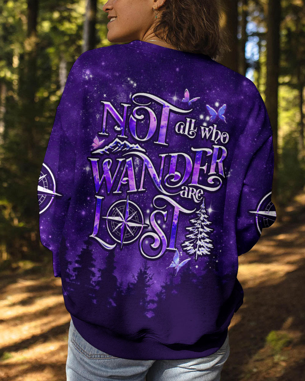 NOT ALL WHO WANDER ARE LOST ALL OVER PRINT - YHDU1811242