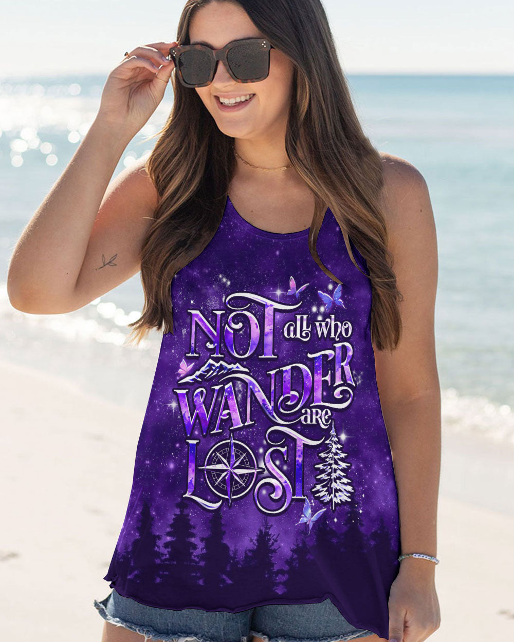 NOT ALL WHO WANDER ARE LOST ALL OVER PRINT - YHDU1811242