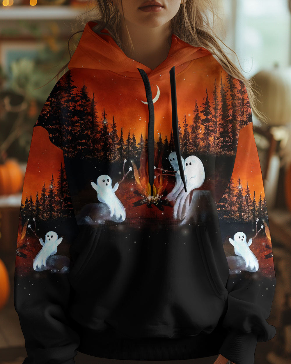 MAKING MEMORIES ONE CAMPFIRE AT A TIME HALLOWEEN ALL OVER PRINT - YHDU1908243