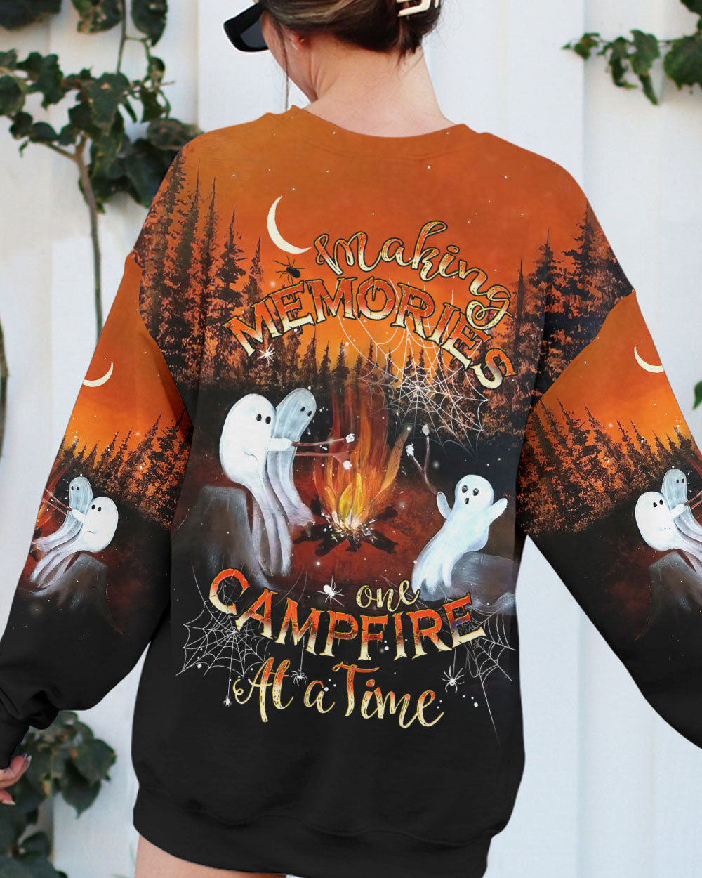 MAKING MEMORIES ONE CAMPFIRE AT A TIME HALLOWEEN ALL OVER PRINT - YHDU1908243