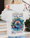 OCEAN AIR SALTY HAIR COMPASS ALL OVER PRINT - YHDU2605231