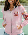 SOME GIRLS ARE JUST BORN WITH CAMPING ALL OVER PRINT - YHDU2908231