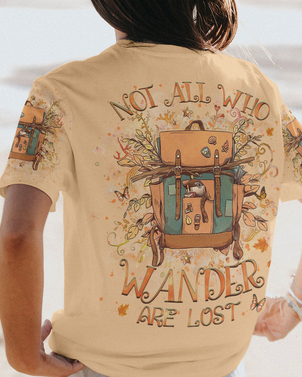 NOT ALL WHO WANDER ARE LOST ALL OVER PRINT - YHHG0509233