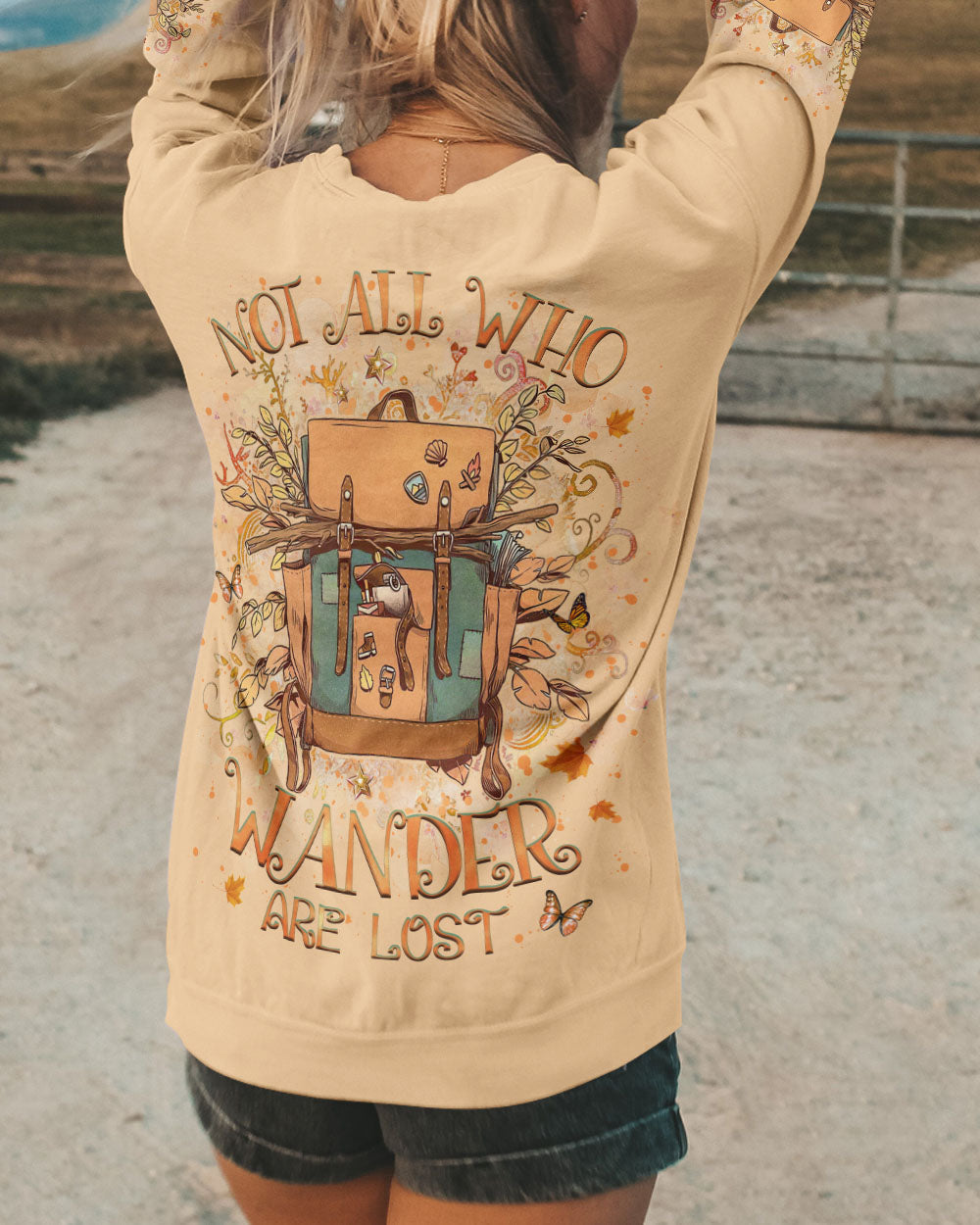 NOT ALL WHO WANDER ARE LOST ALL OVER PRINT - YHHG0509233