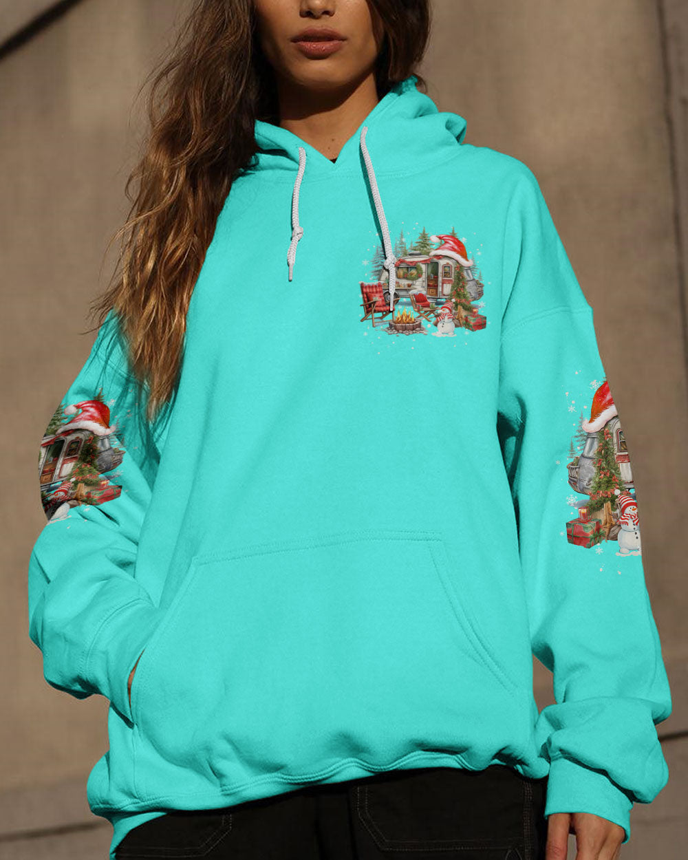 IT'S THE MOST WONDERFUL TIME CAMPING CHRISTMAS ALL OVER PRINT - YHHG0609233