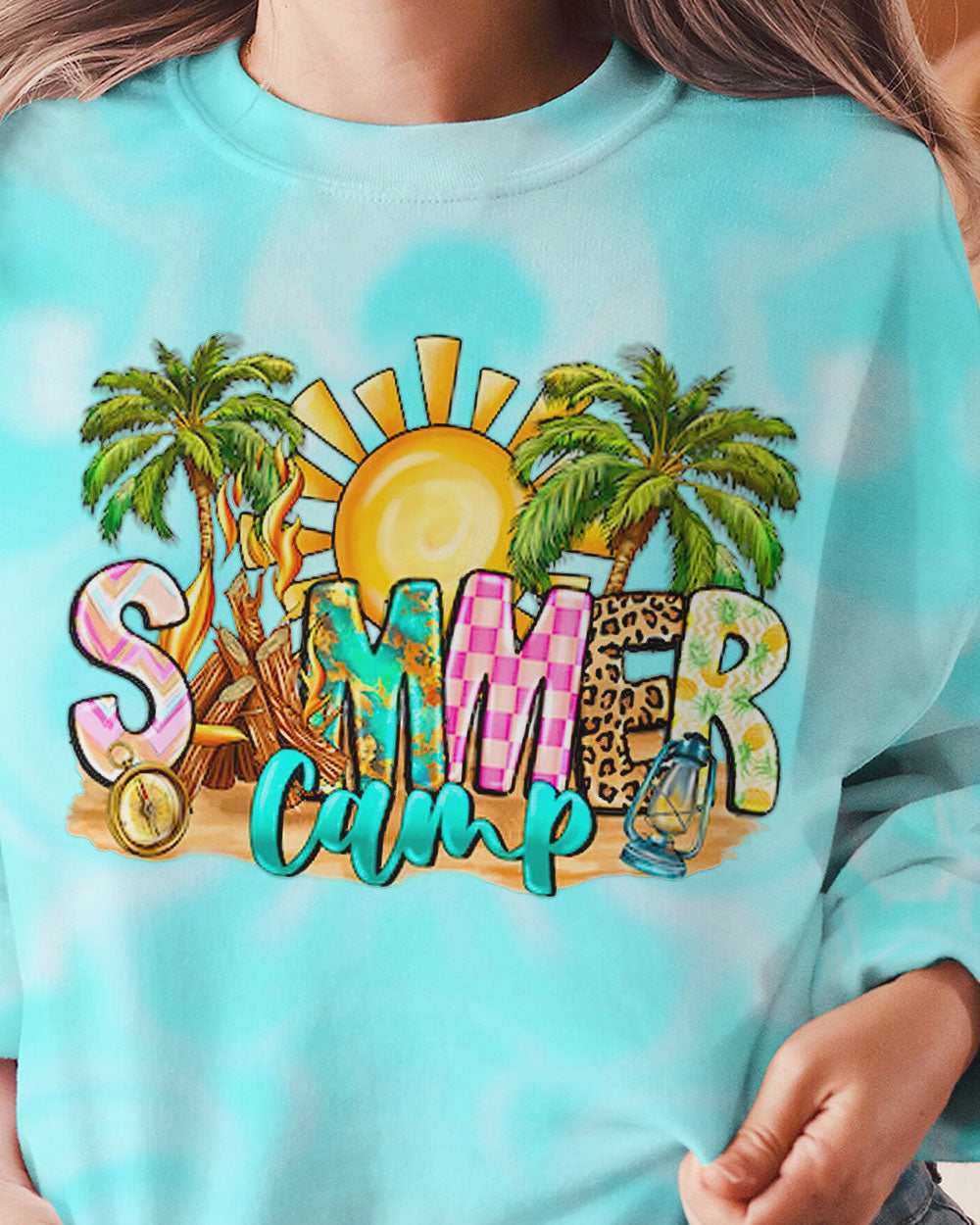 CAMPING IS MY HAPPY PLACE ALL OVER PRINT - YHHG1107234