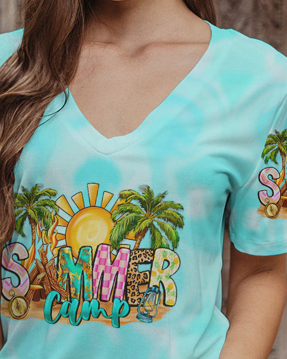CAMPING IS MY HAPPY PLACE ALL OVER PRINT - YHHG1107234