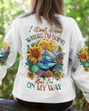 I DON'T KNOW WHERE I'M GOING COMPASS ALL OVER PRINT - YHHG1306233