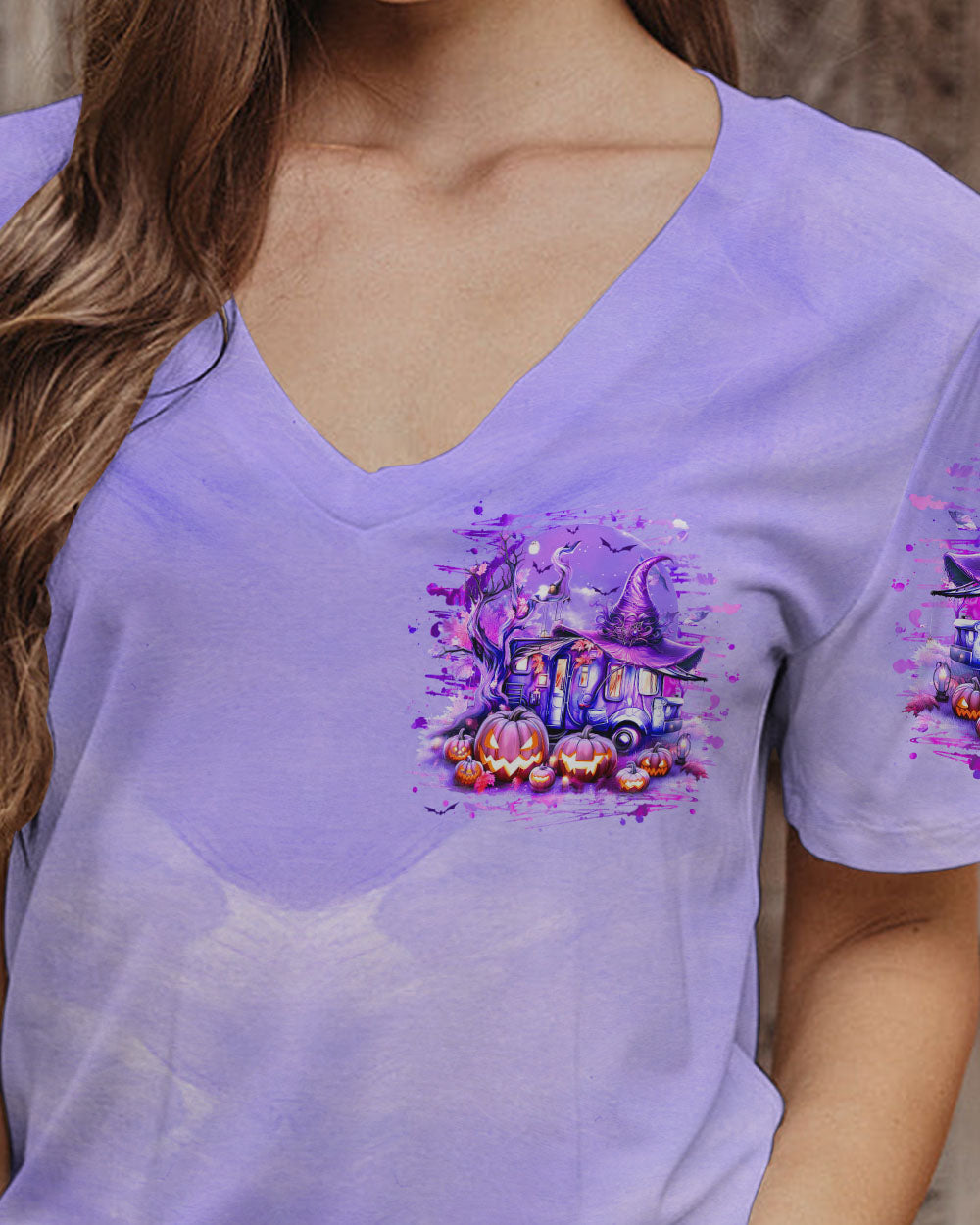 MY BROOM BROKE SO NOW HALLOWEEN CAMPING ALL OVER PRINT - YHHG1408232