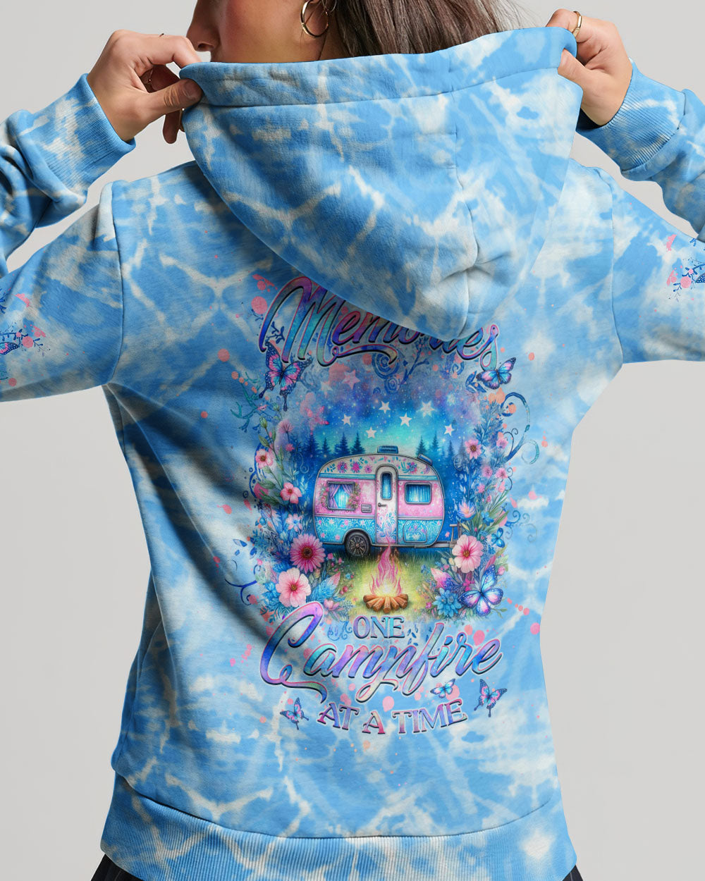 MAKING MEMORIES ONE CAMPFIRE AT A TIME ALL OVER PRINT - YHHG1604242
