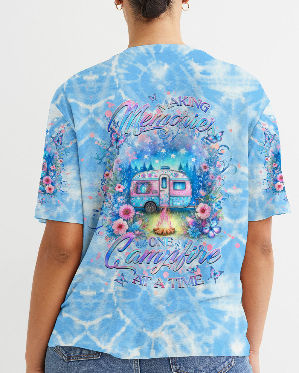 MAKING MEMORIES ONE CAMPFIRE AT A TIME ALL OVER PRINT - YHHG1604242