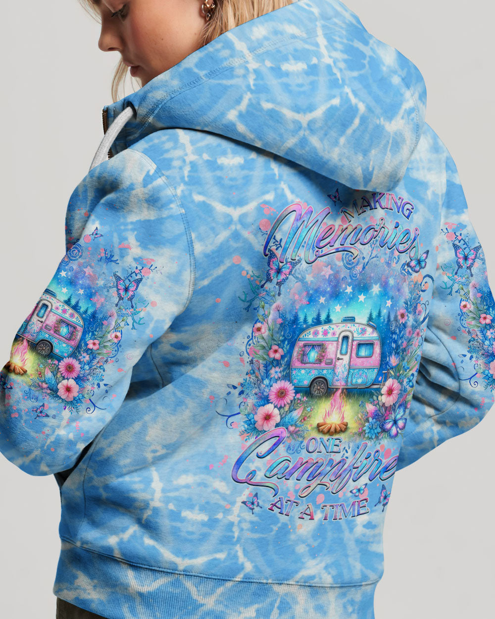 MAKING MEMORIES ONE CAMPFIRE AT A TIME ALL OVER PRINT - YHHG1604242