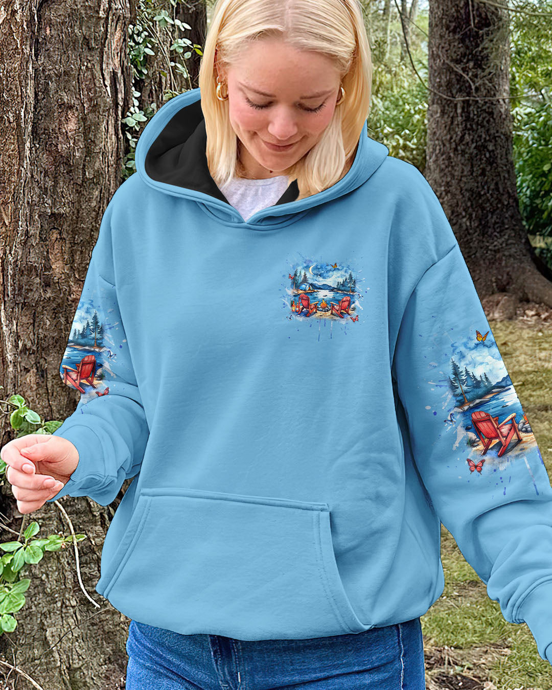 MAKING MEMORIES ONE CAMPFIRE AT A TIME ALL OVER PRINT - YHHG1712242