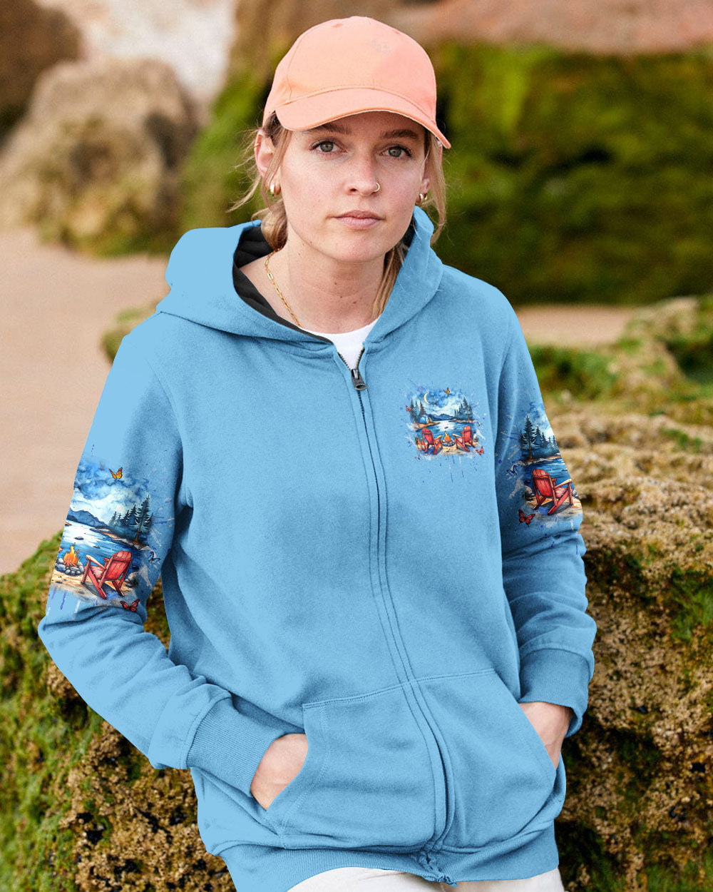 MAKING MEMORIES ONE CAMPFIRE AT A TIME ALL OVER PRINT - YHHG1712242