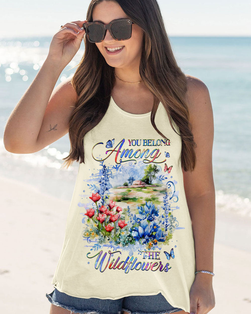 YOU BELONG AMONG THE WILDFLOWERS ALL OVER PRINT - YHHG1907233