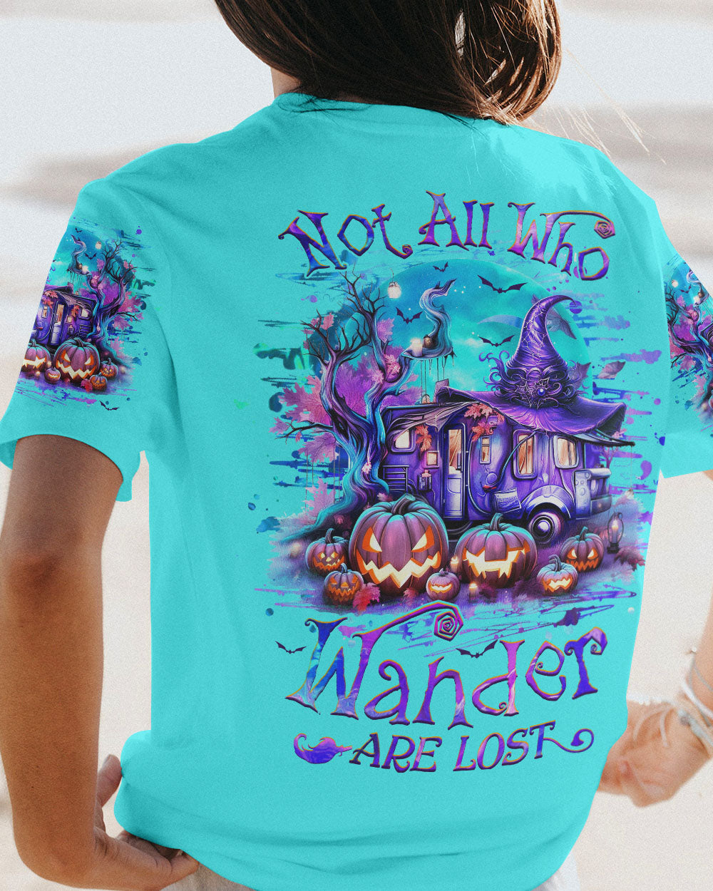 NOT ALL WHO WANDER ARE LOST HALLOWEEN ALL OVER PRINT - YHHG2208239