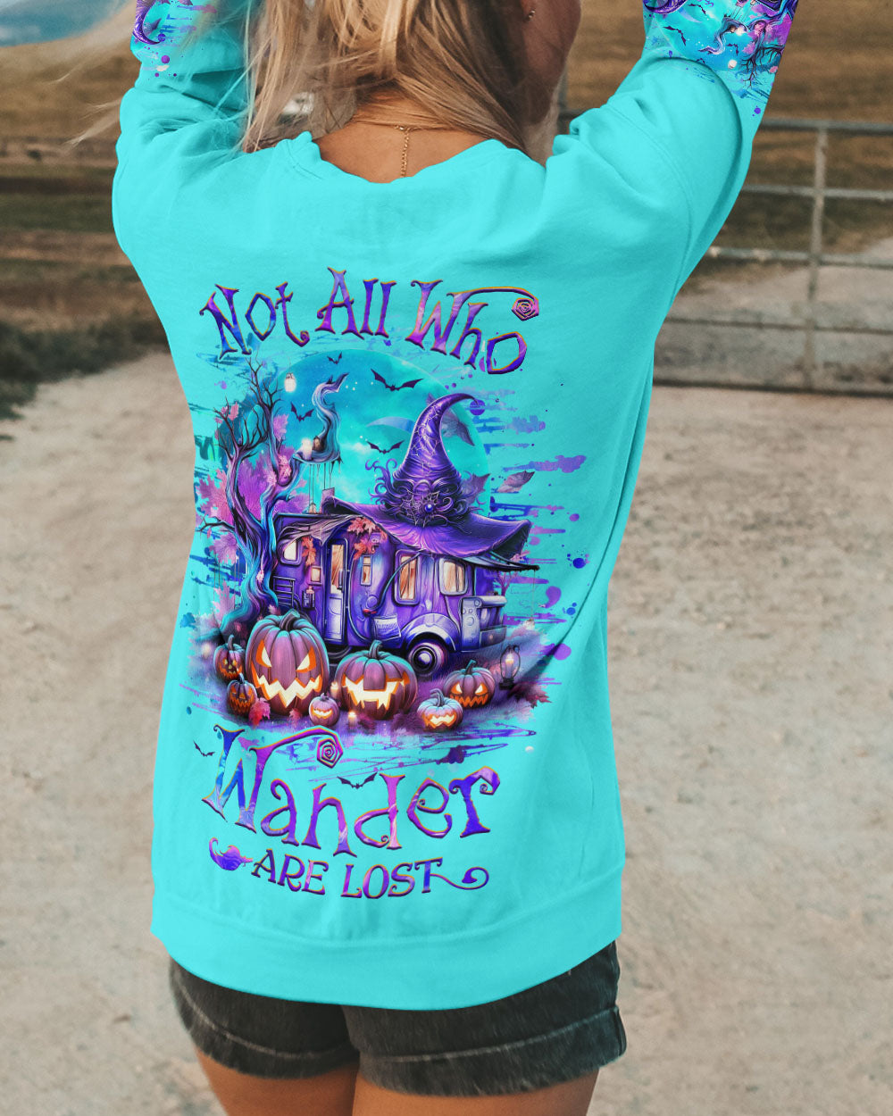 NOT ALL WHO WANDER ARE LOST HALLOWEEN ALL OVER PRINT - YHHG2208239