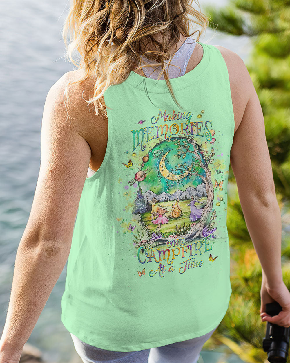 MAKING MEMORIES ONE CAMPFIRE AT A TIME ALL OVER PRINT - YHHG2408231